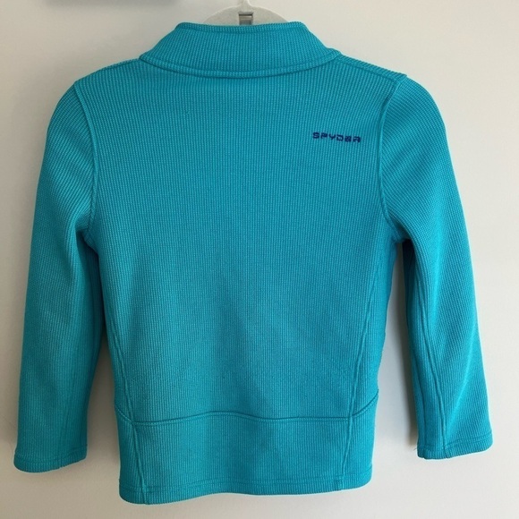 Spyder Endure Jacket Girls Medium Turquoise - Picture 2 of 11